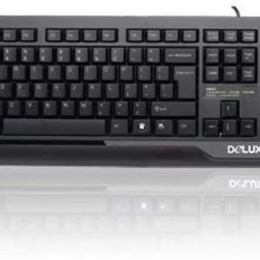 Delux K-6010P USB Проводная клавиатура-1