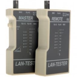 LAN тестер LT-100, кабельный тестер RJ45, RJ11, RJ12, BNC