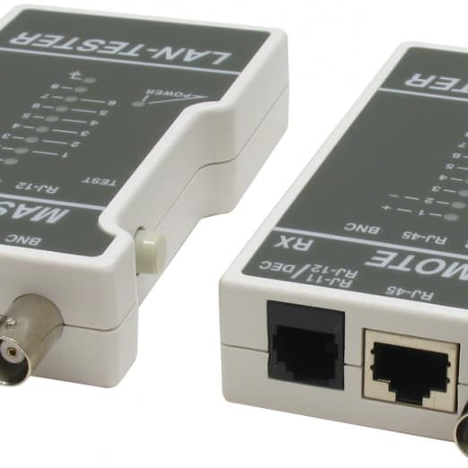 LAN тестер LT-100, кабельный тестер RJ45, RJ11, RJ12, BNC-2