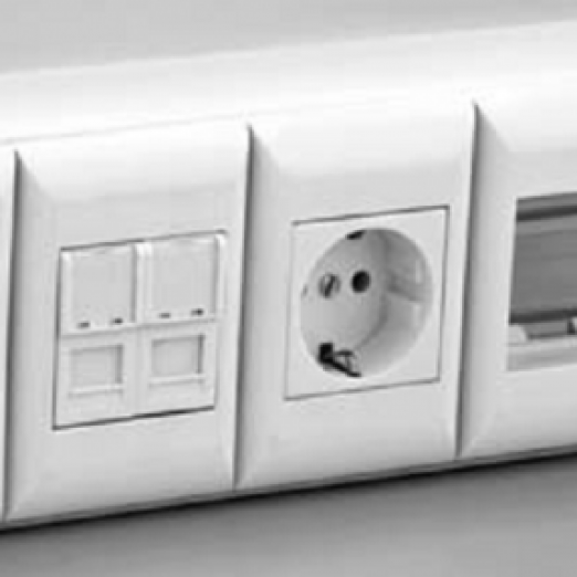 Podrozetnik 1 port v korob 100x50-1