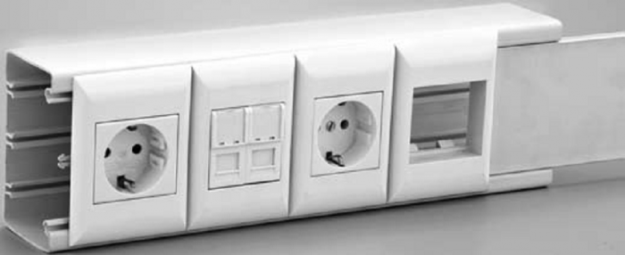 Podrozetnik 1 port v korob 100x50-1