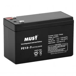 Must FC12-7 Аккумулятор герметичный свинцово-кислотный 12V7AH Battery