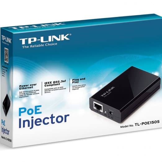 Инжекторный адаптер TP-Link TL-PoE150S-4