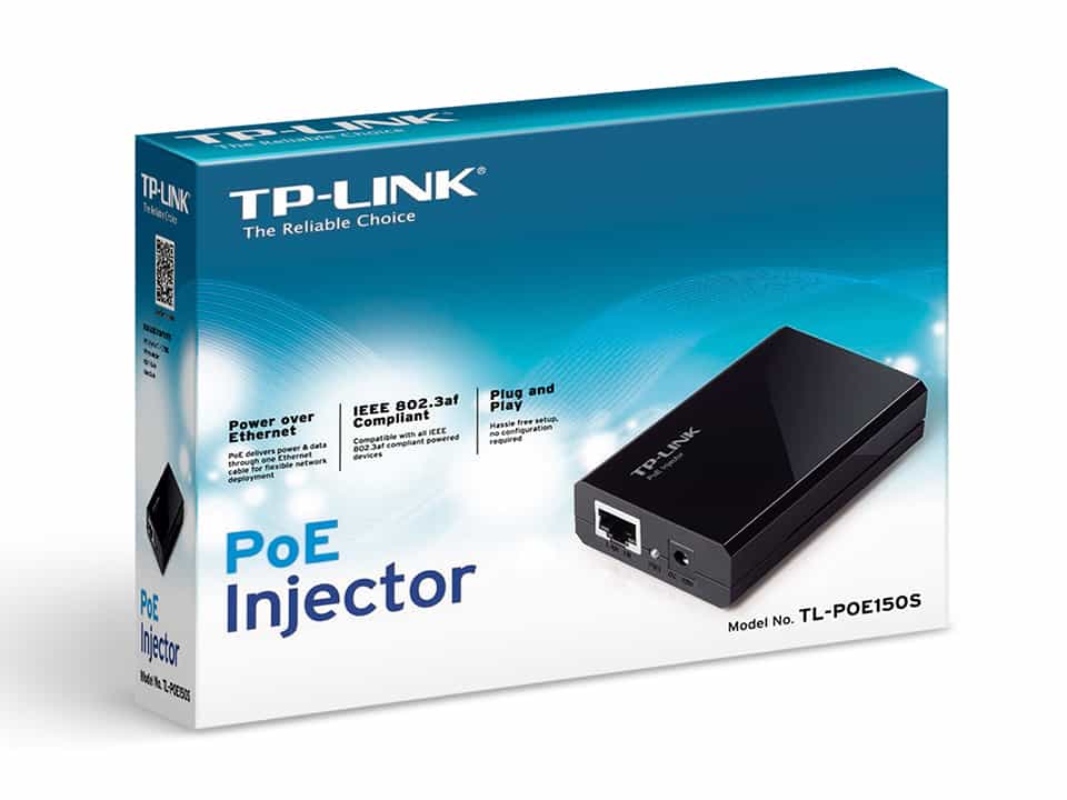 Инжекторный адаптер TP-Link TL-PoE150S-4