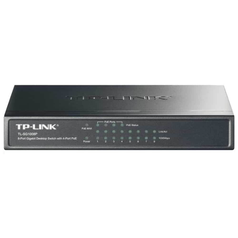 Коммутатор TP-LINK TL-SG1008P 8-портовый (Switch)-1