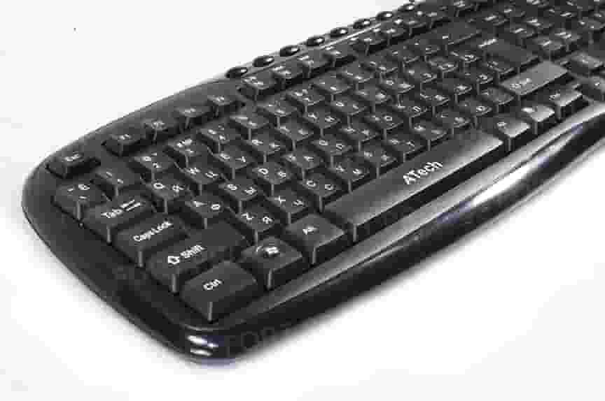 USB Проводная клавиатура A-Tech K232 Black-2