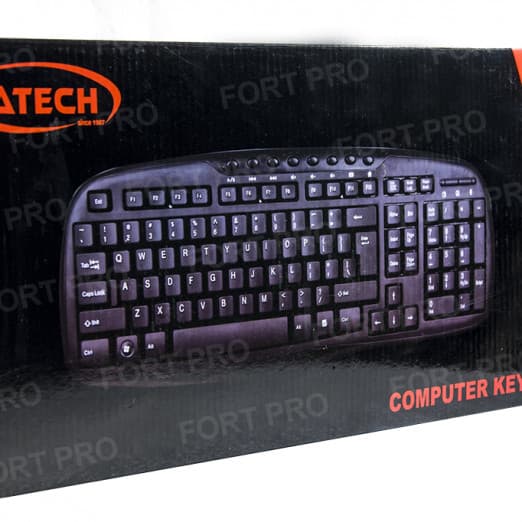 USB Проводная клавиатура A-Tech K232 Black-4