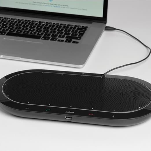 Jabra SPEAK 810 MS Speakerphone Bluetooth, USB спикерфон для аудиоконференций и видеоконференций (810-109)-2