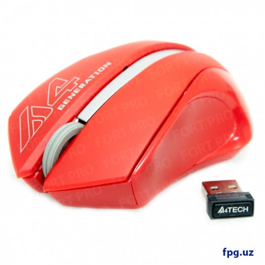 A4-Tech G3-310N USB Беспроводная мышка (Smooky Red)-1