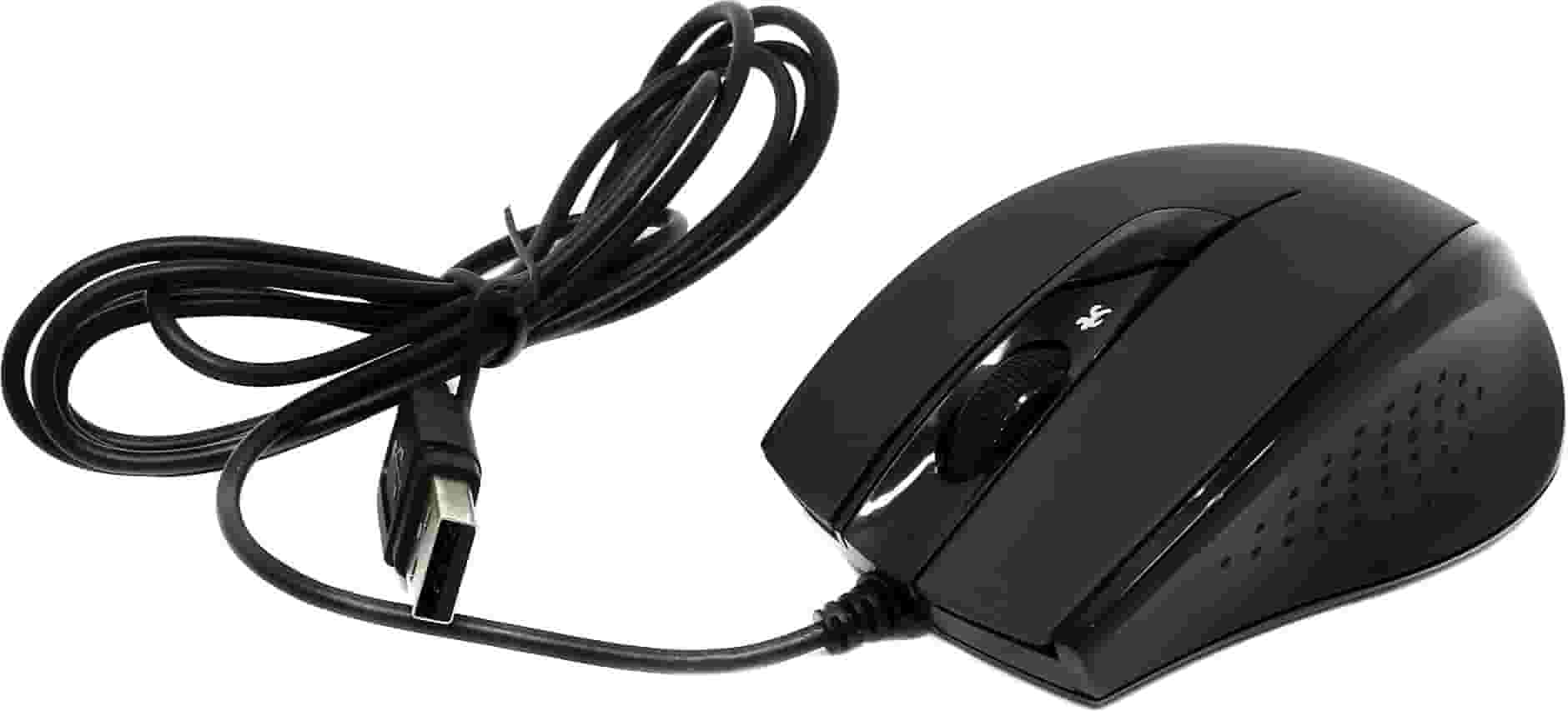 A4-Tech N-600X-2 USB Проводная мышка Black-3