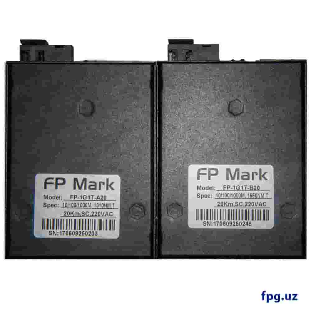 Медиаконвертер FP-1G1T-A20/B20 10/100/1000V 1310/1550-3