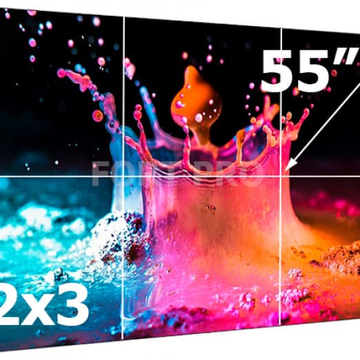 Видеостена LCD FP-2x3 55&quot; диагональ-1