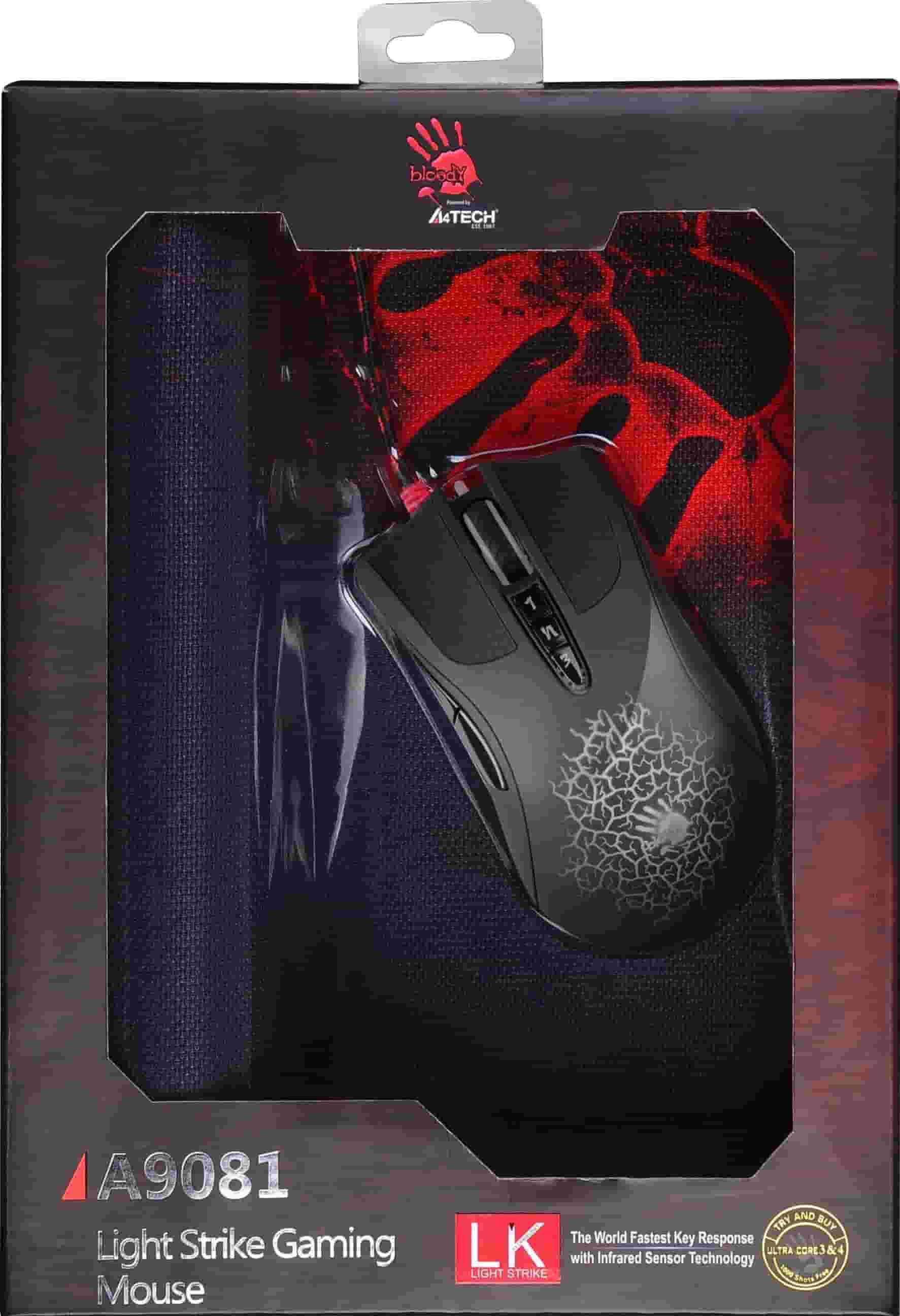 Bloody A9081 USB Проводная игровая мышь-4