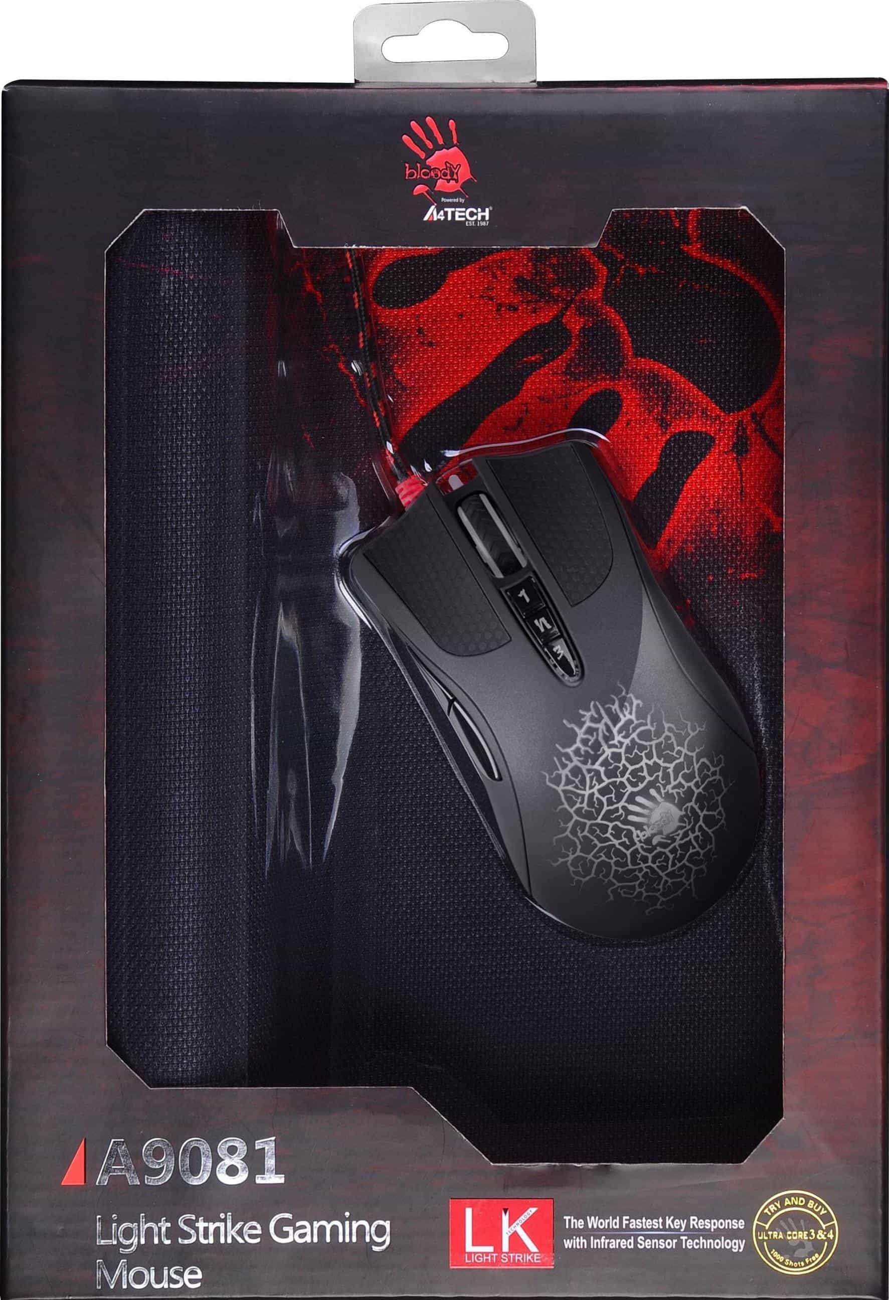 Bloody A9081 USB Проводная игровая мышь-4