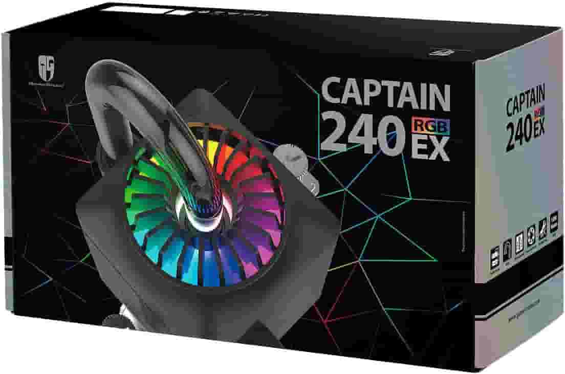Deepcool Captain 240 EX RGB Cистема охлаждения для процессора-4