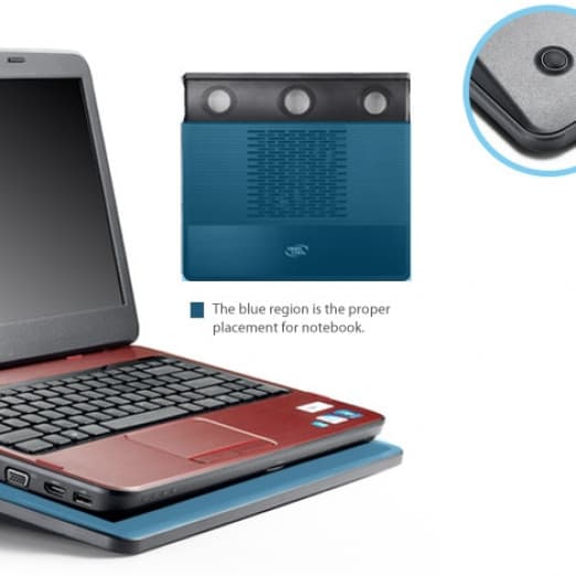 Deepcool M3 Audio Notebook Cooler Охлаждающая подставка для ноутбука-2