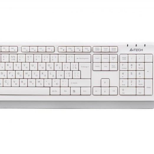 A4-Tech FG1010 (White+Grey) - USB Беспроводной комплект мышки и клавиатуры-2
