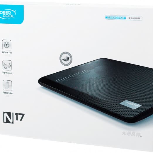 Deepcool N17 Notebook Cooler Охлаждающая подставка для ноутбука-4